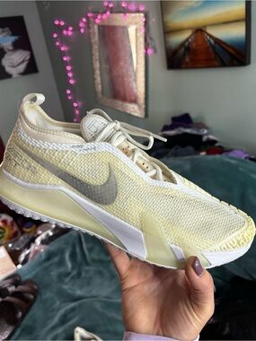 Nike Vapor NXT Tennis Shoes Cream White Flyweave Men’s Size 11.5